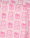 Розовая пижама с принтом &quot;медвежата&quot; Guess | Фото 5