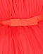 Красное платье с накидкой в стразах Sasha Kim | Фото 3