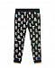 Черные спортивные брюки с разноцветными буквами Stella McCartney | Фото 2