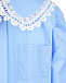 Голубое платье с кружевной отделкой Vivetta | Фото 4