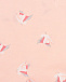 Розовые комбинезоны с принтом &quot;аисты&quot; Sanetta | Фото 4