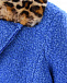 Пальто с леопардовым воротником Ermanno Scervino | Фото 3