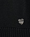 Черный кардиган с бантами на рукавах Monnalisa | Фото 4