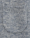 Серый кашемировый комбинезон с карманами Oscar et Valentine | Фото 3