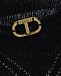 Черный блузон с перфорацией TWINSET | Фото 7