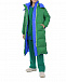 Двустороннее пальто-пуховик, синий/зеленый Yves Salomon | Фото 2