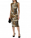 Платье миди, леопардовый принт Roberto Cavalli | Фото 3
