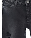 Черные джинсы skinny fit с разрезами  | Фото 3