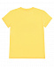 Желтая футболка с принтом &quot;пальмы&quot; MSGM | Фото 2
