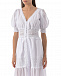 Белое платье с рукавами-фонариками Charo Ruiz | Фото 5