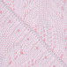 Розовый вязаный плед Marlu | Фото 4