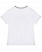 Белая футболка с принтом &quot;корона&quot; Dolce&Gabbana | Фото 2