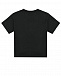 Черная футболка с логотипом в клетку Burberry | Фото 2