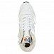 Белые кроссовки с серебристым логотипом will be Premiata | Фото 5