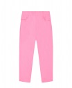 Розовые флисовые брюки
