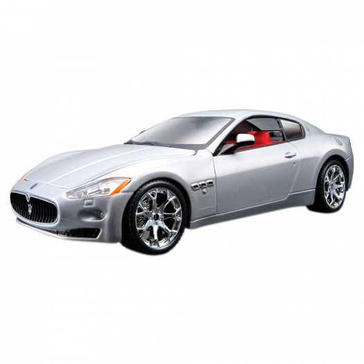 Сборная модель Maserati GranTurismo - silver (Model Kit) 1:24 2008 Bburago | Фото 1