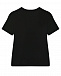 Черная футболка с белым прямоугольным принтом Calvin Klein | Фото 2