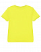 Желтая толстовка с белым лого MSGM | Фото 2