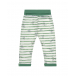 Спортивные брюки в зеленую полоску Sanetta Kidswear | Фото 1