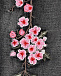 Черные джинсы с цветочной вышивкой Monnalisa | Фото 3