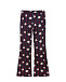 Расклешенные брюки с цветочным узором GUCCI | Фото 3