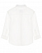 Белая рубашка с отделкой в полоску Burberry | Фото 2