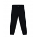 Черные спортивные брюки с белыми лампасами Balmain | Фото 1