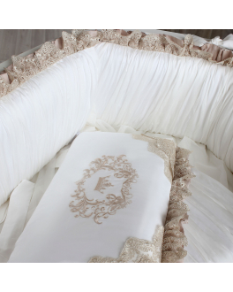 Комплект постельного белья  для кровати Stokke Sleepi, бежевый KrisFi , арт. КГ104 | Фото 2