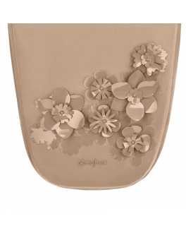 Накидка для ног для коляски Cybex PRIAM FE Simply Flowers Beige  , арт. 521001415 | Фото 2
