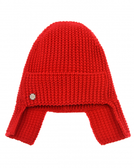 Красная шапка из шерсти Joli Bebe Красный, арт. B4315D 86 | Фото 1