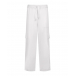 Белые брюки с карманами карго 5 Preview | Фото 1