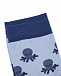 Голубые носки с принтом &quot;осьминоги&quot; Story Loris | Фото 2