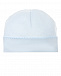 Голубая шапка с вышивкой &quot;паровоз&quot; Lyda Baby | Фото 2