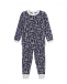 Хлопковая пижама с контрастным принтом Sanetta | Фото 1