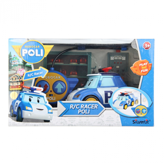 Машинка Robocar Poli Поли радиоуправляемая 15см  | Фото 1