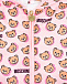 Розовая ветровка с ушками на капюшоне Moschino | Фото 4