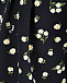 Черные шорты с цветочным принтом Monnalisa | Фото 3