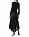 Черное платье с отделкой кроше TWINSET | Фото 4