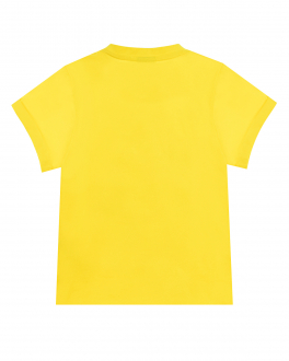 Желтая футболка с принтом &quot;полосатый квадрат&quot; Hugo Boss Желтый, арт. J05912 535 | Фото 2