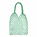 Плетеная сумка с клатчем внутри 27х35х3 см MSGM | Фото 4
