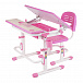 Комплект парта + стул трансформеры Lavoro Pink FUNDESK | Фото 2
