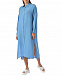 Голубое платье-рубашка прямого кроя SHADE | Фото 2