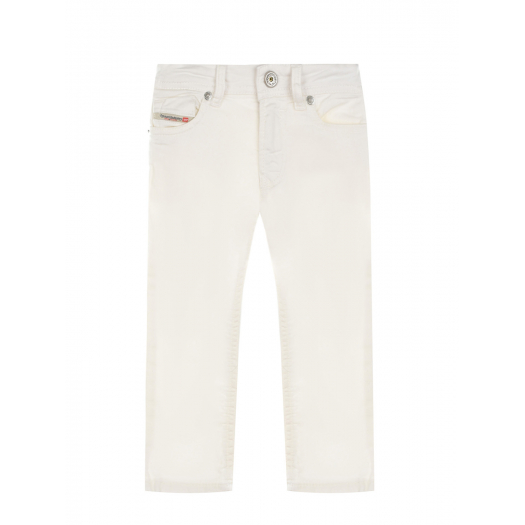 Белые прямые джинсы Diesel | Фото 1