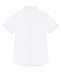 Белая рубашка с вышивкой на воротнике Dal Lago | Фото 3