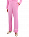 Розовые брюки из смеси шерсти и кашемира Allude | Фото 6