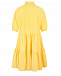 Желтое платье с цветочным узором в технике шитье Dan Maralex | Фото 5