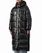 Стеганое двусторонне пальто, черное Yves Salomon | Фото 9