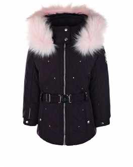 Комплект: куртка и полукомбинезон, фиолетовый Poivre Blanc Фиолетовый, арт. W21-1003-BBGL/A FAMP/W21-1024-BBGL MBPP | Фото 2