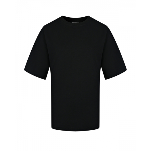 Черная футболка oversize Dan Maralex | Фото 1