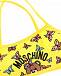 Желтый раздельный купальник с принтом &quot;бабочки&quot; Moschino | Фото 3